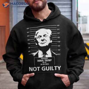 Trump Mugshot 2024 President Trump Not Guilty Scar Shirt