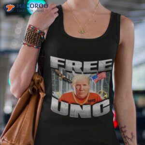 trump mugshot free unc shirt tank top 4