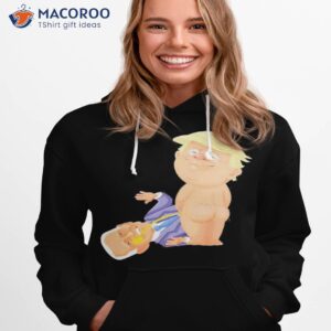trump piss on biden fuck joe biden shirt hoodie 1