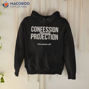 tucker carlson confession through projection shirt hoodie