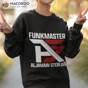 typographic design aljamain sterling funkmaster aljo shirt sweatshirt 2