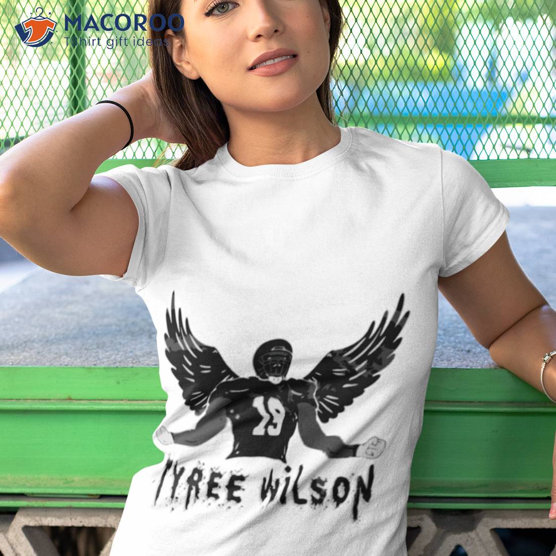 Tyree Wilson 19 Winged Shirt Tyree Wilson 19 Winged Shirt