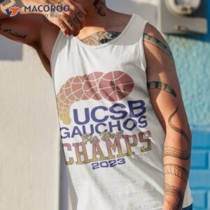 ucsb gauchos big west champs 2023 shirt tank top 1