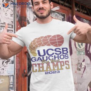 ucsb gauchos big west champs 2023 shirt tshirt 1