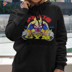 ultra plus all might gym shirt hoodie