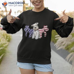 unique schnauzer dog american flag puppy lover shirt sweatshirt 1