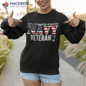 united states vintage navy with american flag for veteran shirt sweatshirt 1