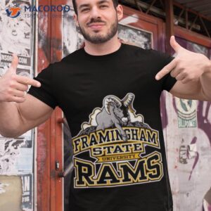 university rams framingham state shirt tshirt 1