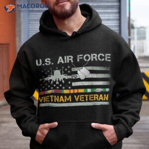 us air force vietnam veteran usaf usa flag gift shirt hoodie