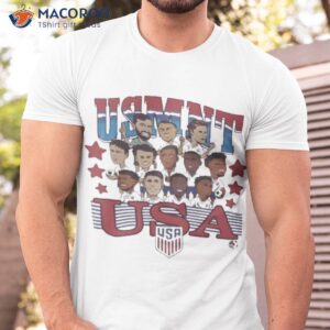 usmnt character usa mens soccer shirt tshirt