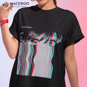 Vaporwave Aesthetic Sad Anime Girl Retro Eboy Egirl Harajuku Shirt