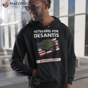 veteran for desantis 2024 election american flag shirt hoodie 1