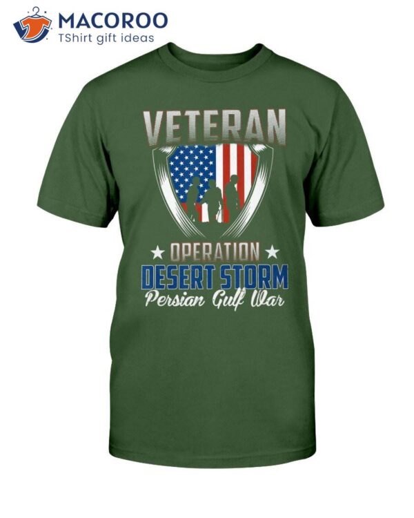 Veteran Operation Desert Storm Persian Gulf War Shirt