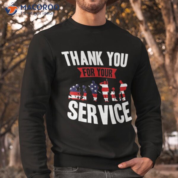 Veterans Day Thank You For Your Service Shirt