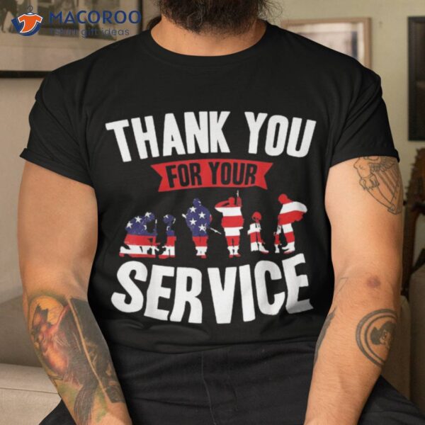 Veterans Day Thank You For Your Service Shirt