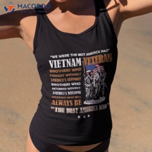 vietnam veteran the best america had proud shirt tank top 2