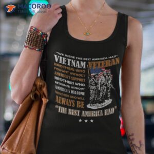 vietnam veteran the best america had proud shirt tank top 4