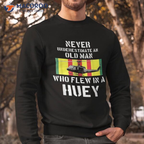 Vietnam Veteran Vet T Shirt Uh-1 Huey Helicopter