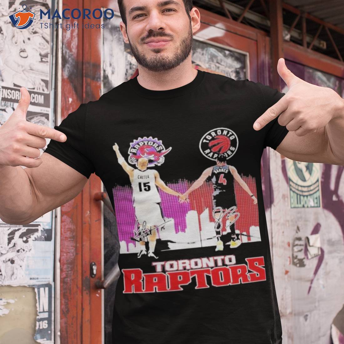 Mitchell & Ness Toronto Raptors Vince Carter Bling T-Shirt Black