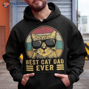 vintage best cat dad ever bump fit shirt hoodie 1