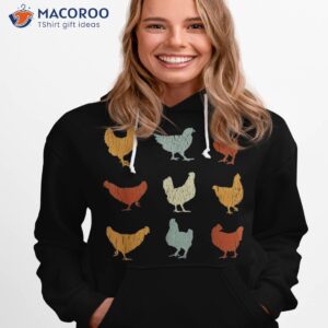 vintage chickens funny cute farm pet owner gift shirt hoodie 1
