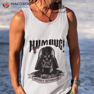 vintage darth vader humbug merry sithmas star wars shirt tank top