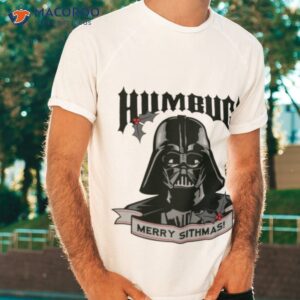 vintage darth vader humbug merry sithmas star wars shirt tshirt