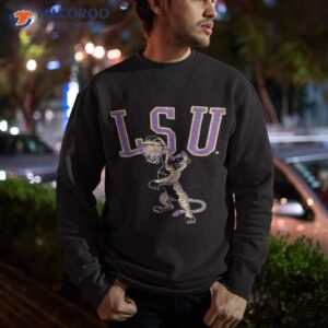 Vintage Lsu Dunking Tiger Basketball Shirt 2 vintage lsu dunking tiger basketball shirt sweatshirt