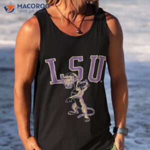 Vintage Lsu Dunking Tiger Basketball Shirt 3 vintage lsu dunking tiger basketball shirt tank top