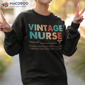 vintage nurse shirt sweatshirt 2