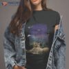 Vintage Retro Funny Cat Selfie With Ufos Shirt