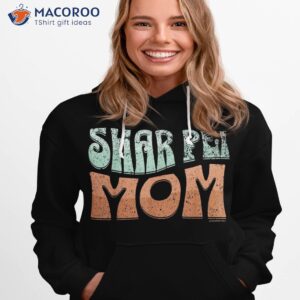 vintage shar pei mom shirt hoodie 1