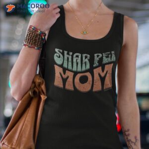 vintage shar pei mom shirt tank top 4