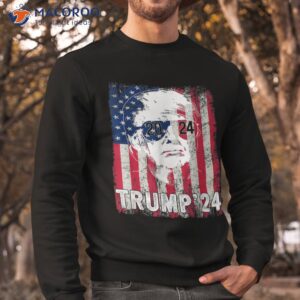 vintage trump 2024 retro donald trump support shirt sweatshirt