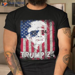 vintage trump 2024 retro donald trump support shirt tshirt