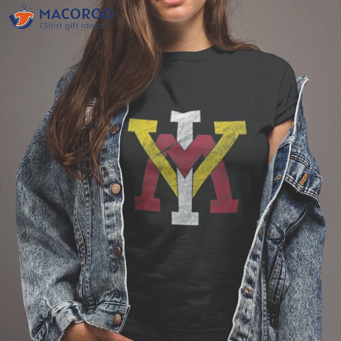 Virginia Military Institute Vmi Keydets Distressed Primary Shirt Virginia Military Institute Vmi Keydets Distressed Primary Shirt