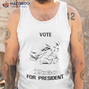 vote pogo for president 1950s comic shirt tank top