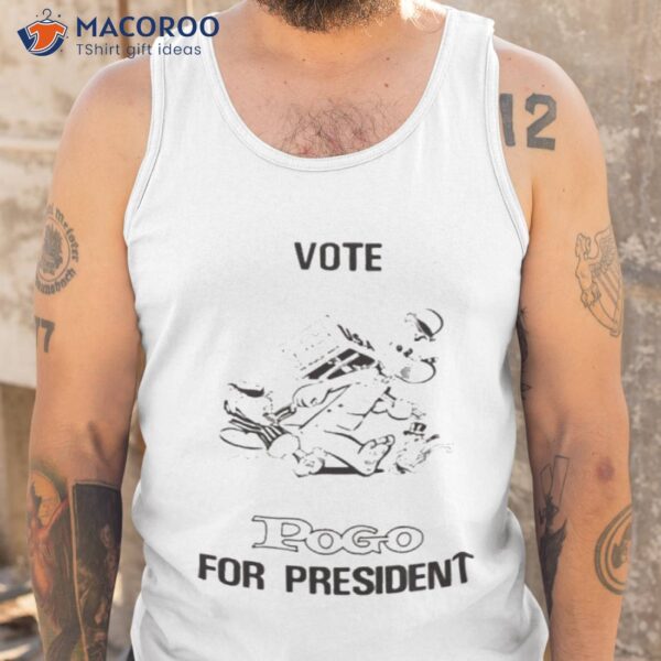 Vote Pogo For President 1950’s Comic Shirt