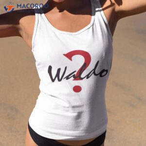 waldo questions where is red mark shirt tank top 2