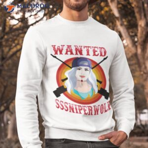 wanted for too cute sssniperwolf sss sniper wolf shirt sweatshirt