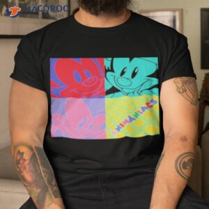 Warner Siblings Pop Art Graphic Animaniacs Shirt