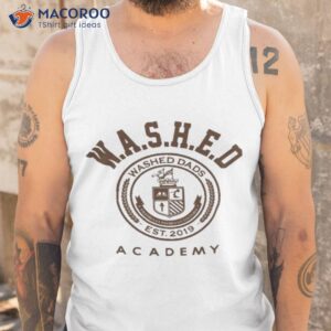 washed dads est 2019 academy shirt tank top