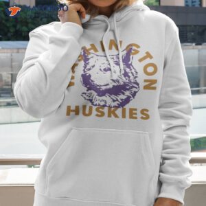 washington huskies off white mascot shirt hoodie 1