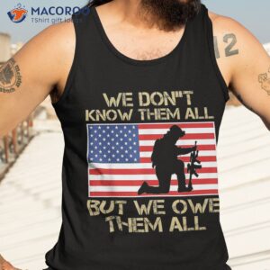 we don t know them all but owe memorial day shirt tank top 3