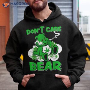 Weed Bear Herb Don’t Care Funny Marijuana Cannabis Shirt