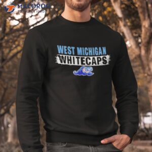 west michigan whitecaps logo shirt sweatshirt