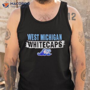 west michigan whitecaps logo shirt tank top