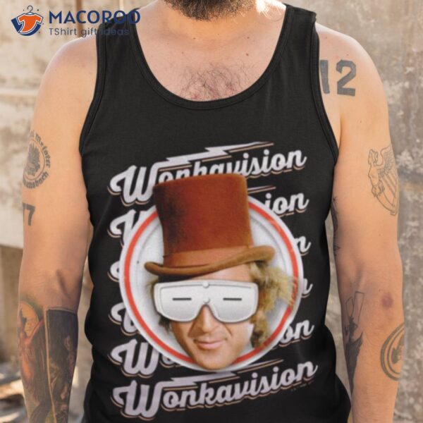 Willy Wonka In Wonkavision Goggles Shirt