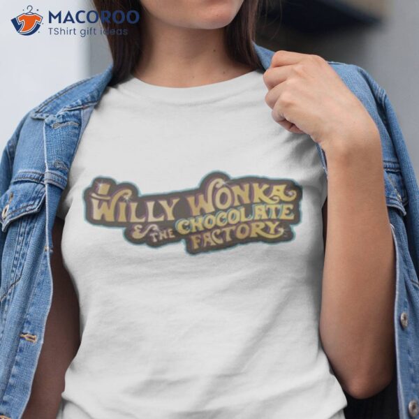 Willy Wonka & The Chocolate Factory Logo Shirt