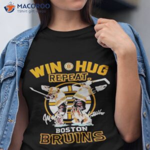 Win Hug Repeat Boston Bruins Signature Shirt